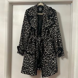 Cheetah Print Coat